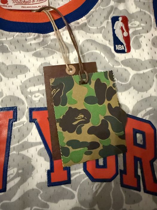 Tricou jersey new york knicks x Bape