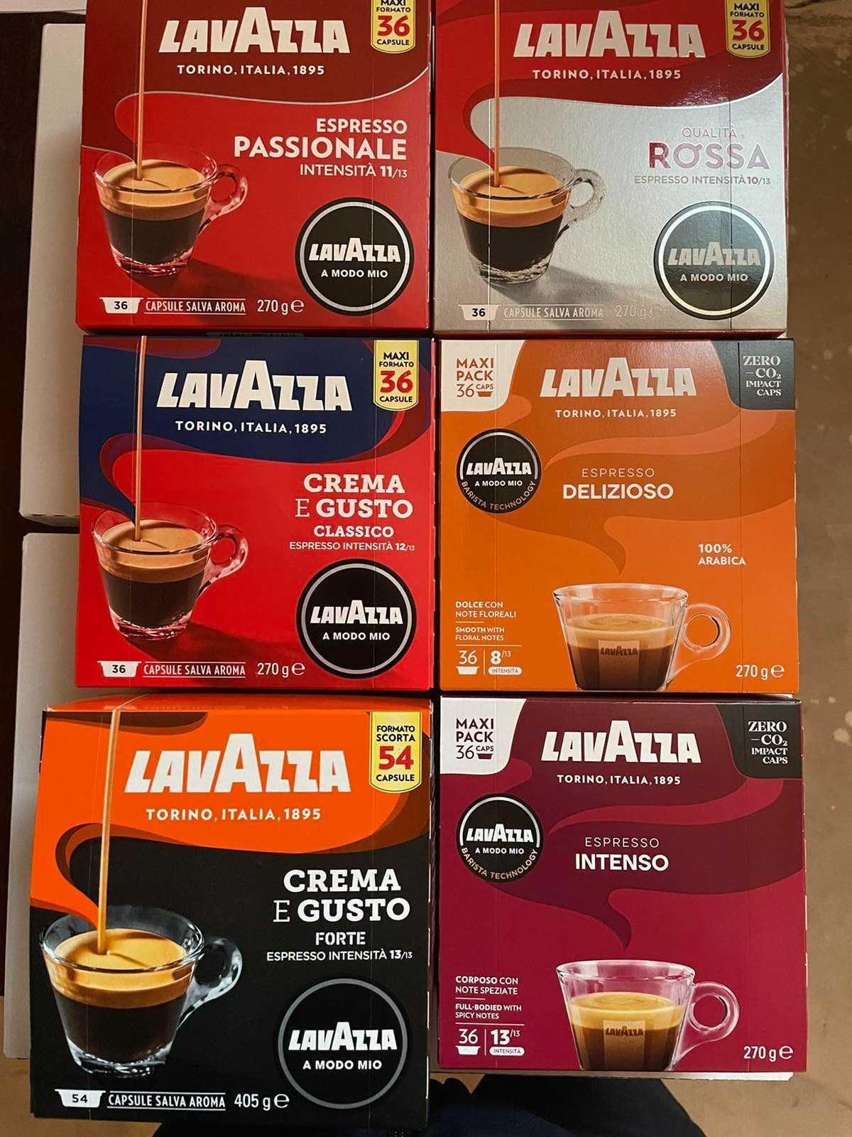 Кафе капсули А моде мио Лаваца Lavazza A Modo Mio Capsules