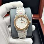 Ceas Ap royal oak white dial 33 mm lady