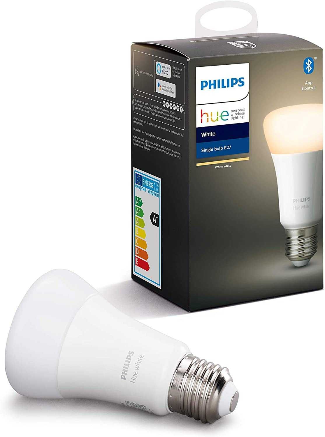 Philips Hue Smart LED Крушка Bluetooth 806lm Димеруема с дистанционно