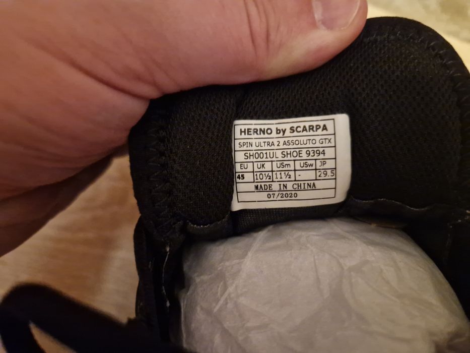 Scarpa Gore-Tex Vibram
