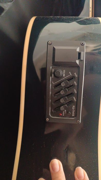Chitară electrico-acustica Harley Benton D120+ accesorii