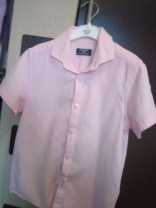 Cămașa elegantă pe roz deschis, băieți 5-6 ani de la LC Waikiki