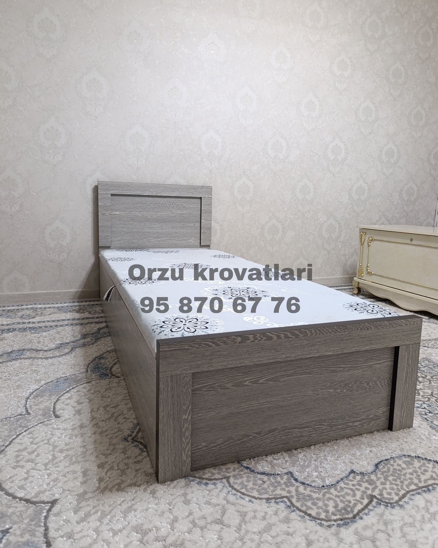 Krovat sandiqli optom