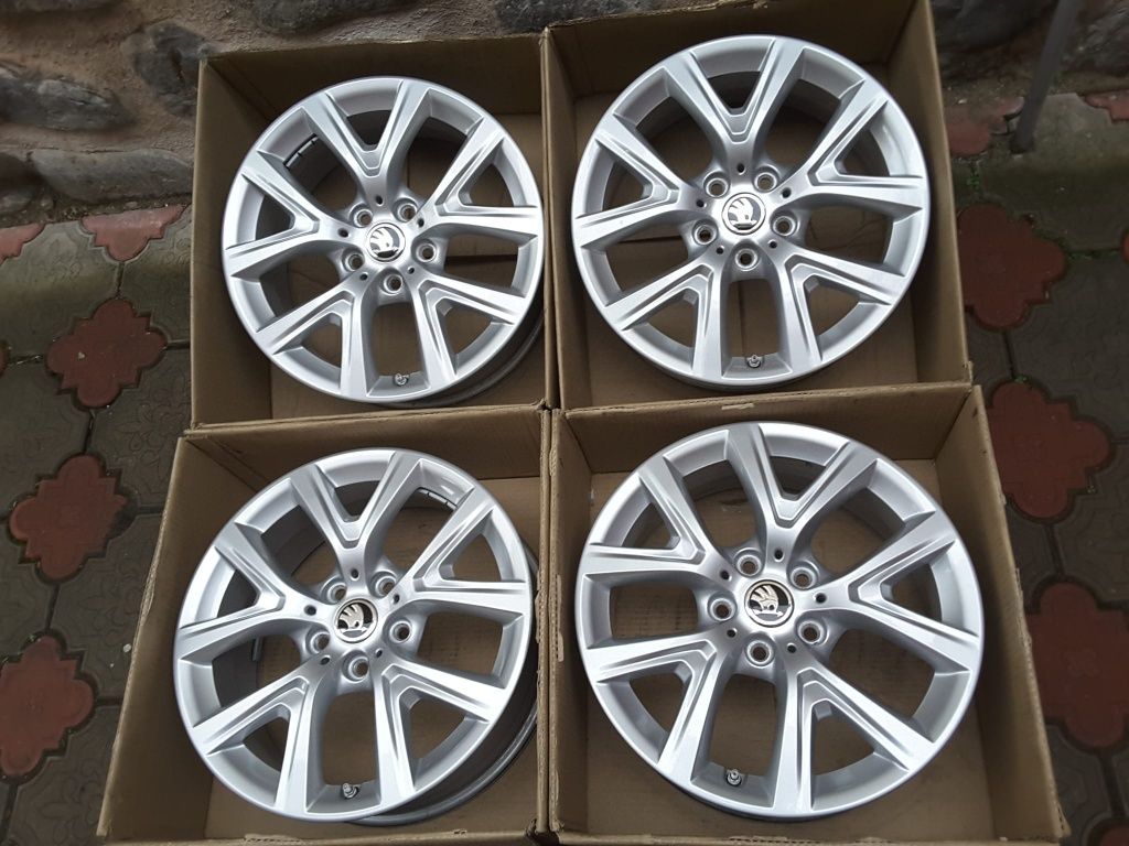 jante aliaj 17; 5x112;  Skoda Octavia 2,Octavia 3, Octavia 4, Yeti