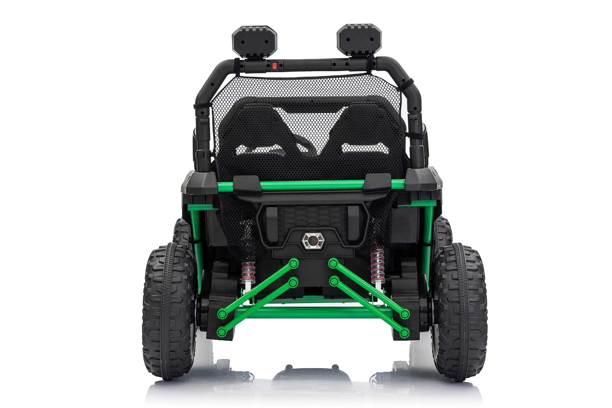 UTV electric pt. 2 copii Kinderauto BJJC307 4X 200W, 24V 10Ah Green