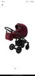 Carucior 3 in 1 Adamex Barletta C207, Burgundy Red