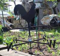 Метални столове за градини и ресторанти, ветропоказател