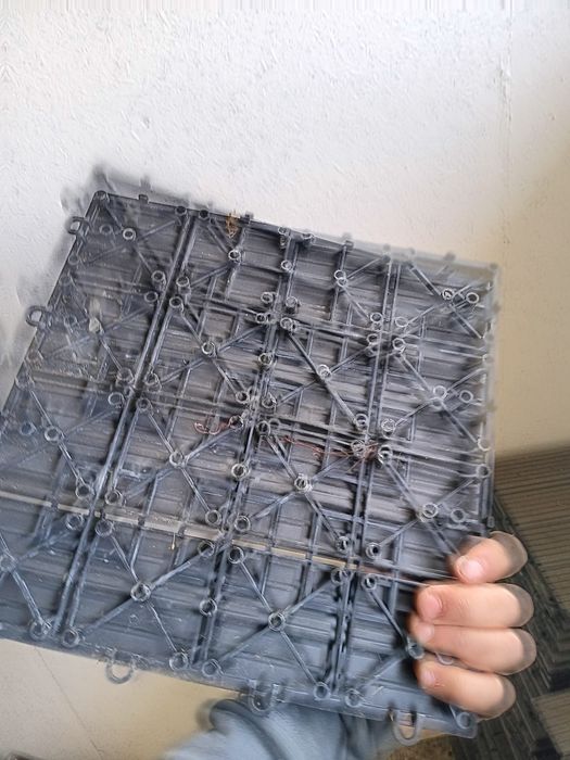 70 buc gresie pentru gradina 30x30x2.2cm, gri.