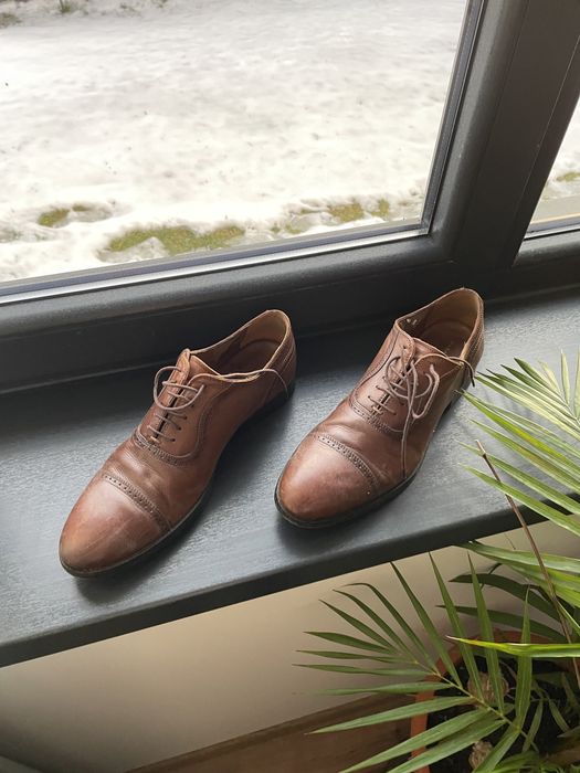 Pantofi Zara din piele