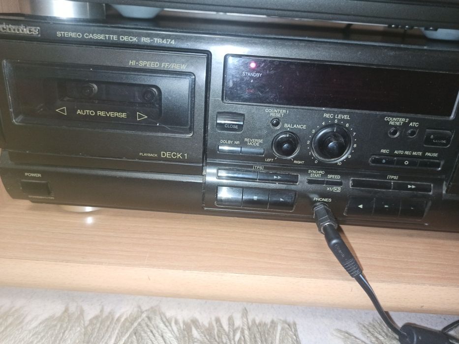 Кассетная дека technics 474