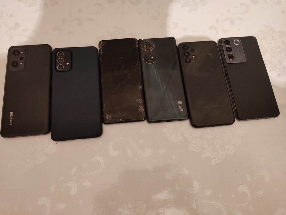 Смартфоны на запчасти. Samsung A72, GT Neo 3T, A13. Телефоны. Vivo V27
