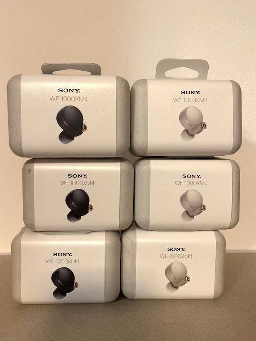 SONY Wireless WF-1000XM4 si XM5 Bluetooth Noise cancelling NOU SIGILAT