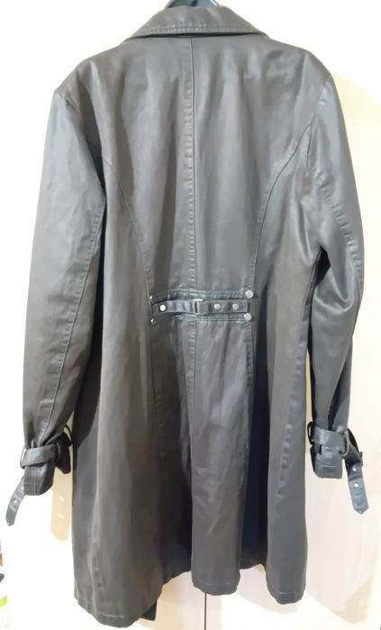 Дамско кожено манто XL