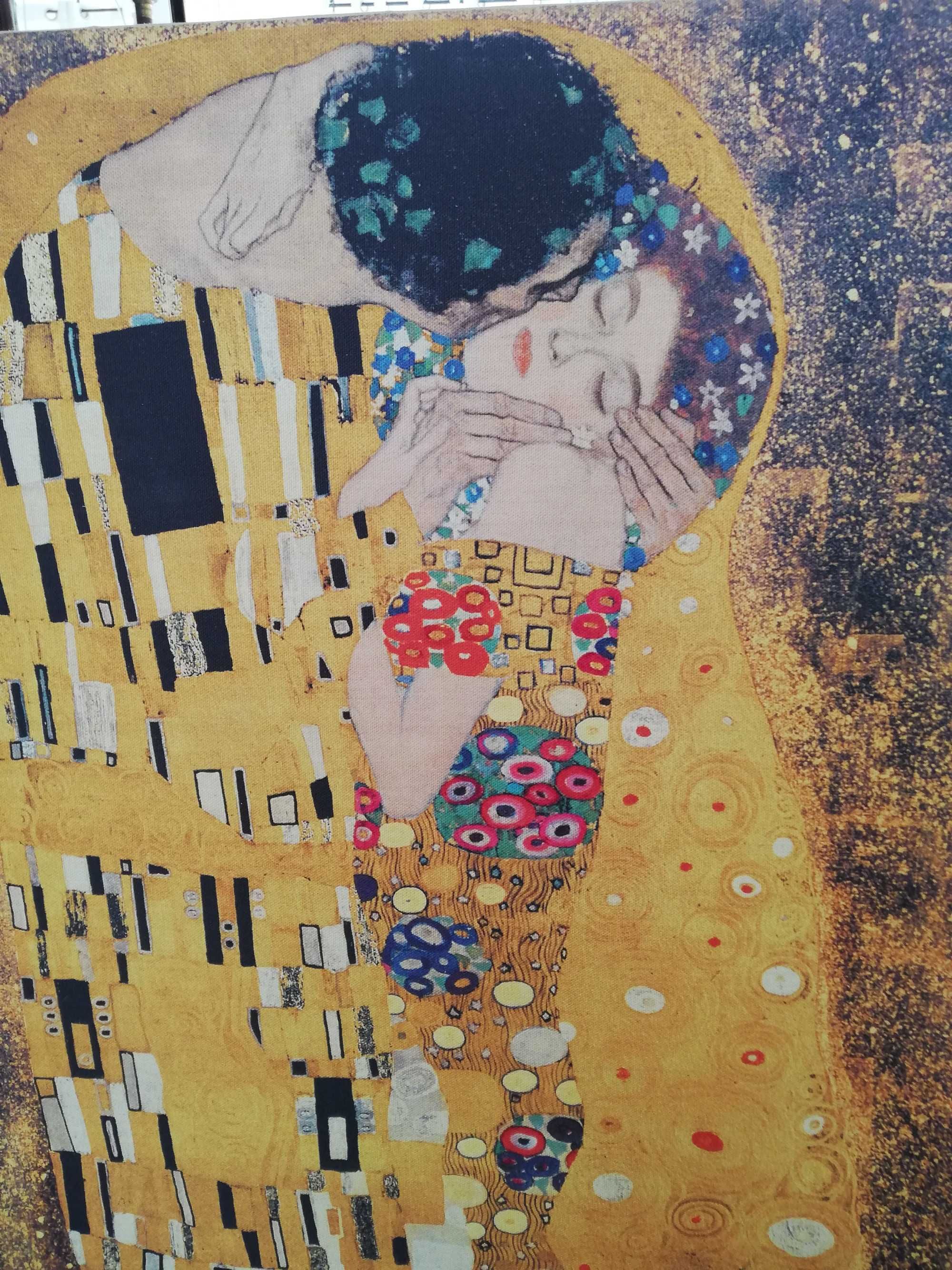 гомяма картина  целувката на Климт 87/121 см