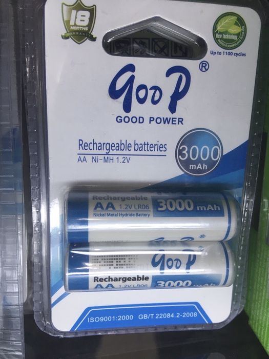 Batareyki goop                                         made in china