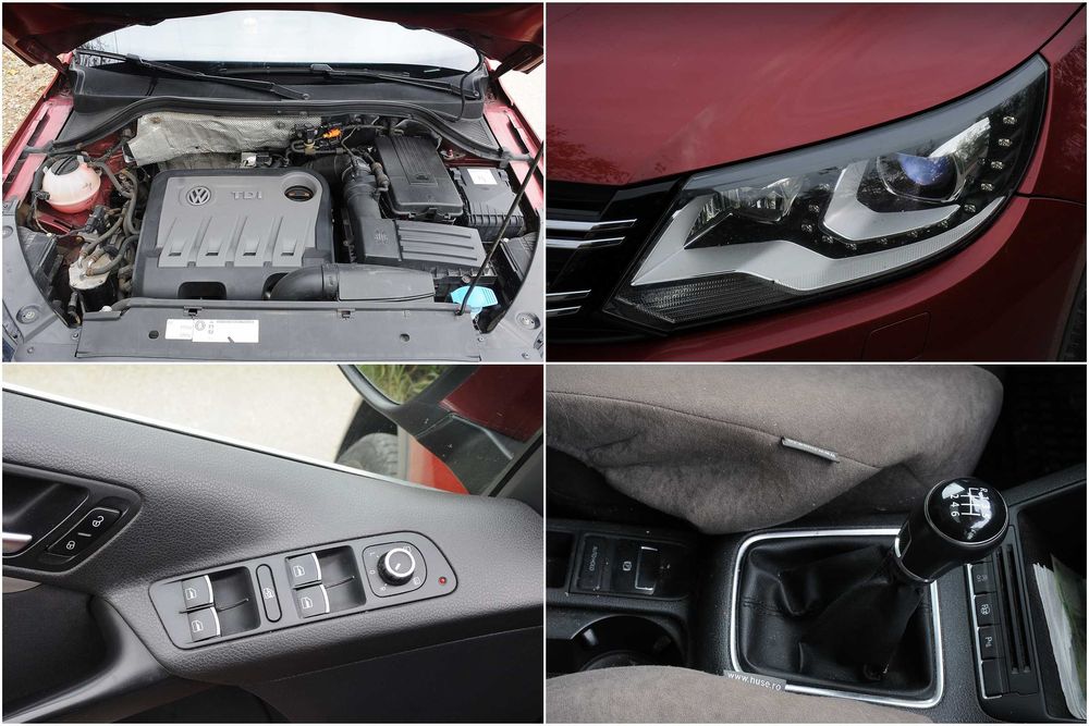 VW Tiguan 2014 2.0D 140 CP E5 6 trepte Clima Navi Xenon LED Proprietar