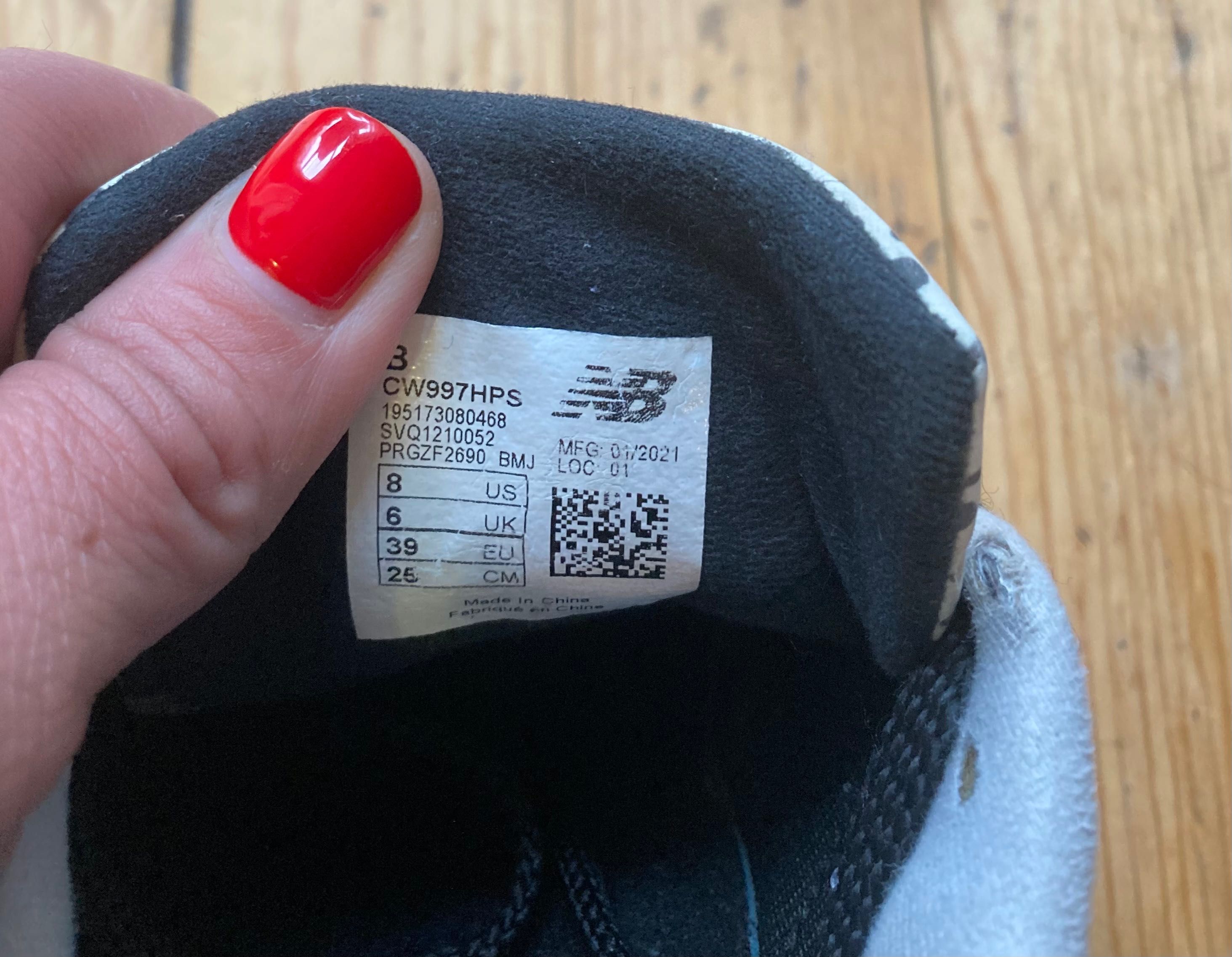 New Balance, номер 39