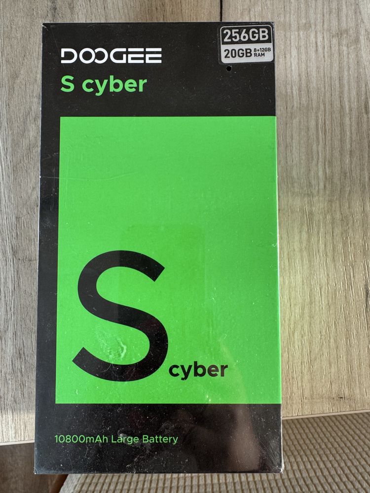 Doogee S cyber 256GB, 20GB