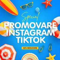 Promovare Social Media Instagram TikTok Afacere Online