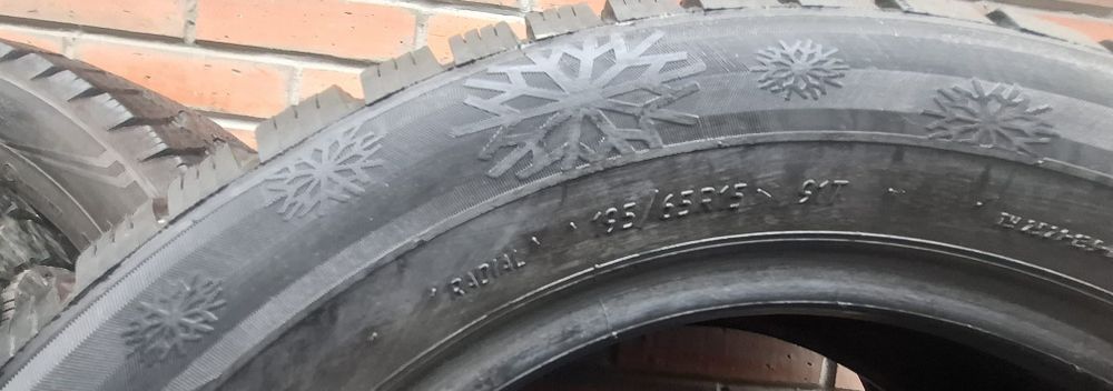 Anvelope iarnă 195/65 R15 – KAMA Euro-519 – Set 4 buc – Folosite 1 sez