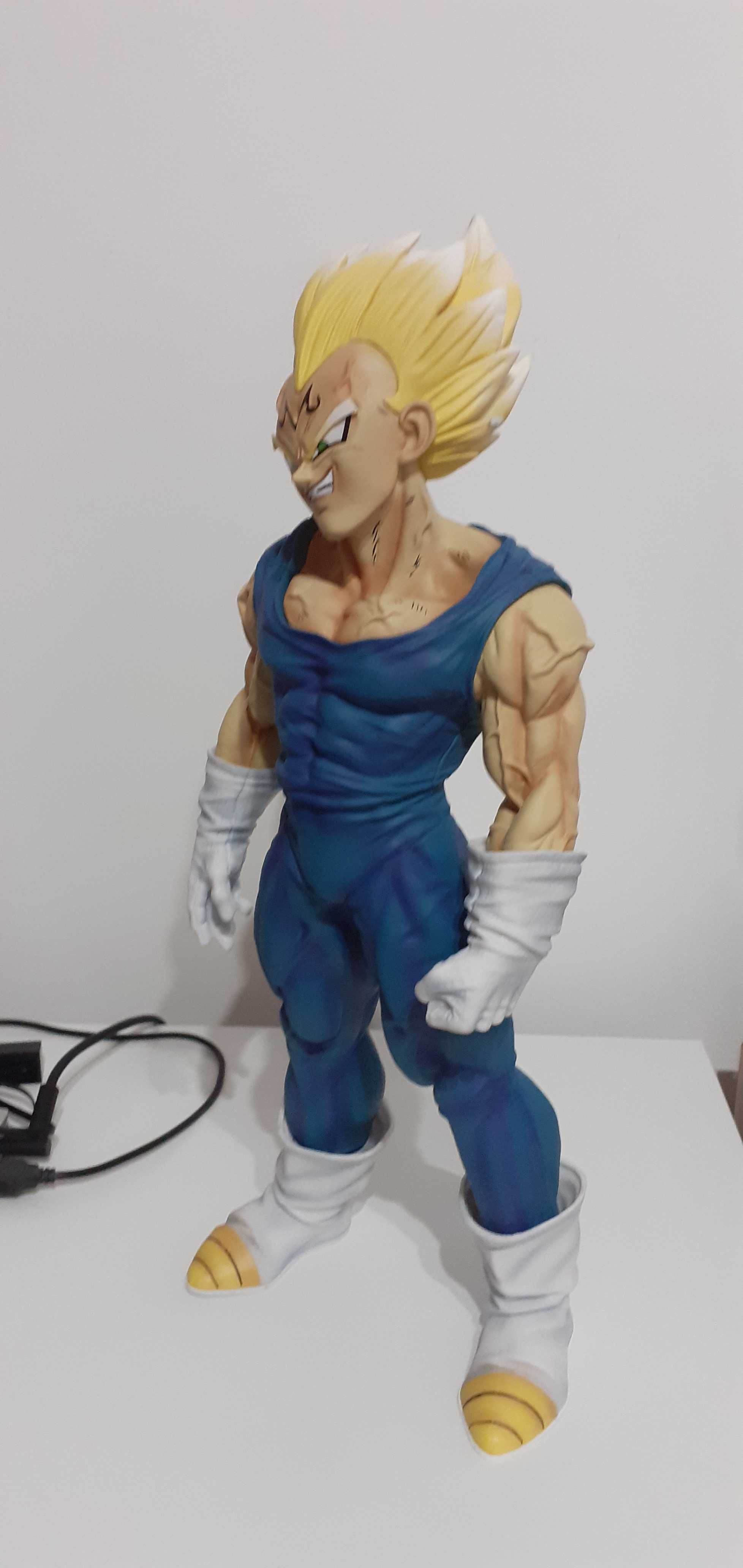 figurina anime dragon ball majin vegeta 38 cm