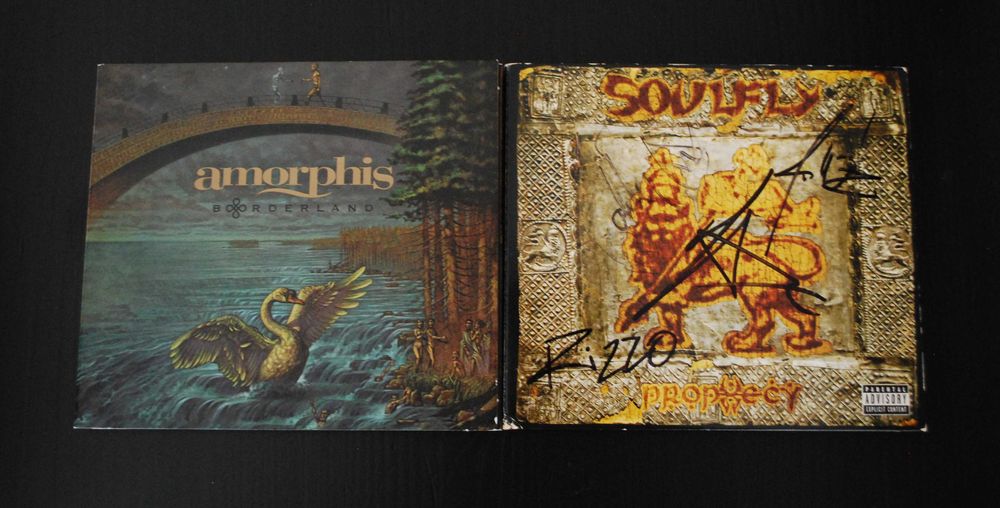 Amorphis - Borderland,    Soulfly - Prophecy