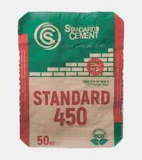 цемент • Standart 450+ • sement • klines • qum • beton • охак