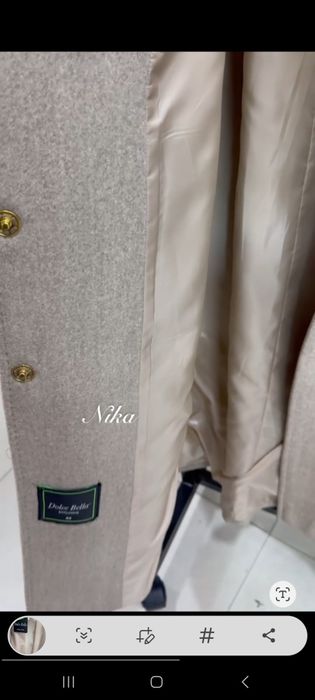 Пальто осеннее оверсайз.  Турция