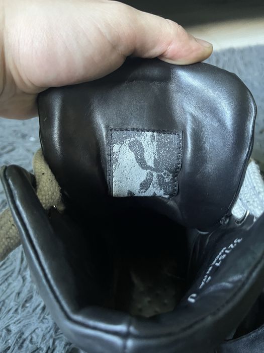 Rick Owens Ramones Puffer Leather Jumbo 42