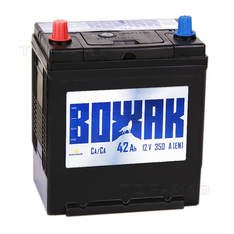 Аккумулятор Вожак 42 Азия по опту