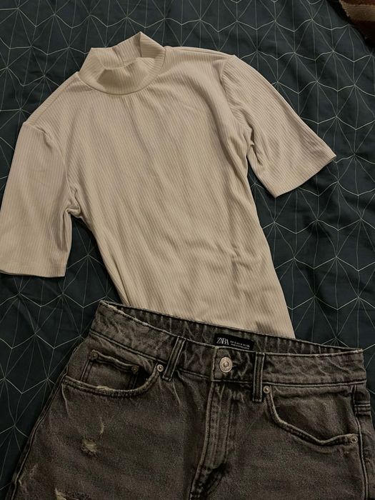 Дънкова пола зара