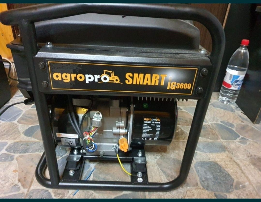Generator inverter AgroPro Smart IG3600, 3,6 kw,benzina instalație GPL