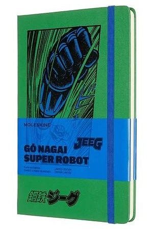 Moleskine тефтер с празни страници, go nagai super robot manga