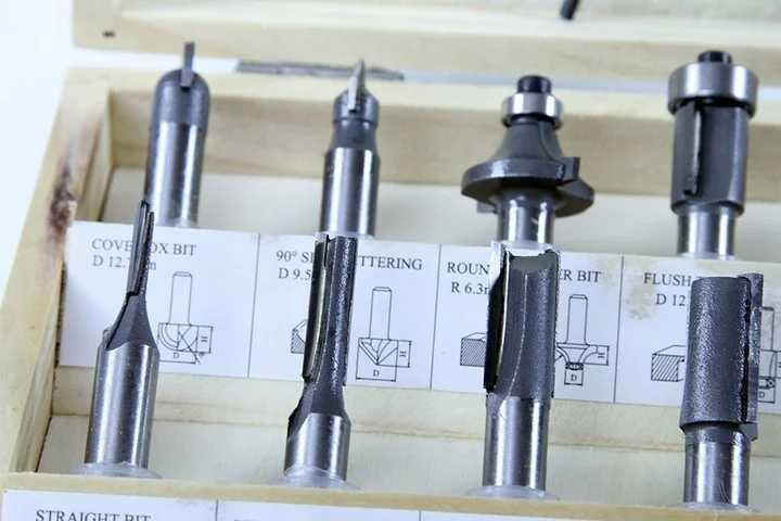 Set 12 freze lemn prindere 8mm (M22549)