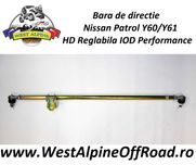 Bara de directie  Nissan Patrol Y60/Y61 - HD Reglabila IOD Performance