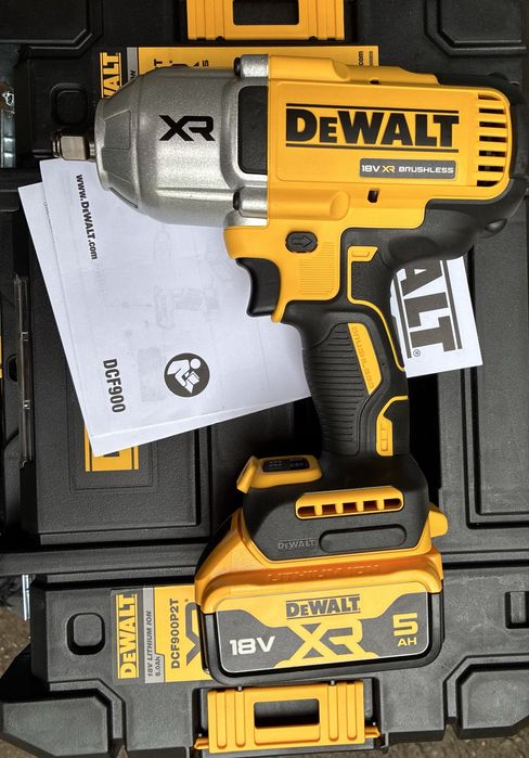 Нов гайковерт Dewalt DCF900 с една батерия и зарядно
