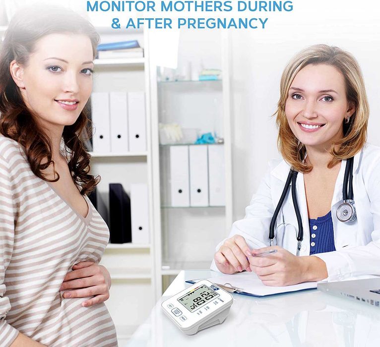 Get FitМедицински апарат за измерване на кръвно на ръката,LCD дисплей