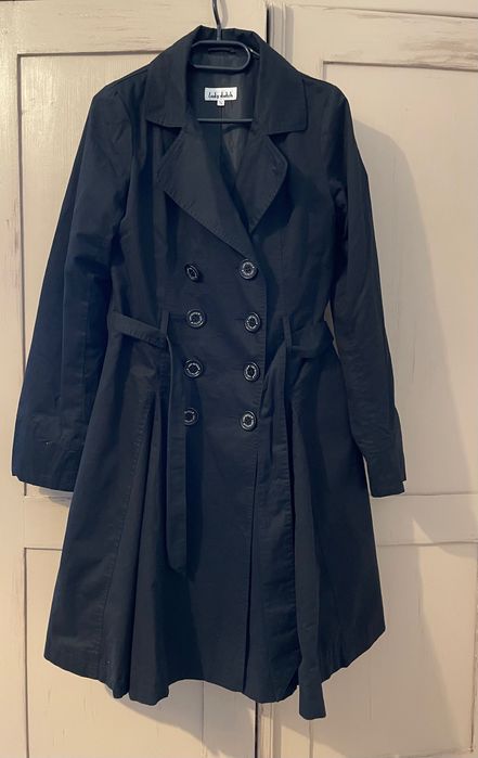 Geaca lunga de dama, din bumbac