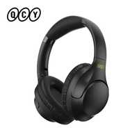 Безжични ENC слушалки QCY H-2, Bluetooth 5.3, 60h. Play, Bass и EQ APP