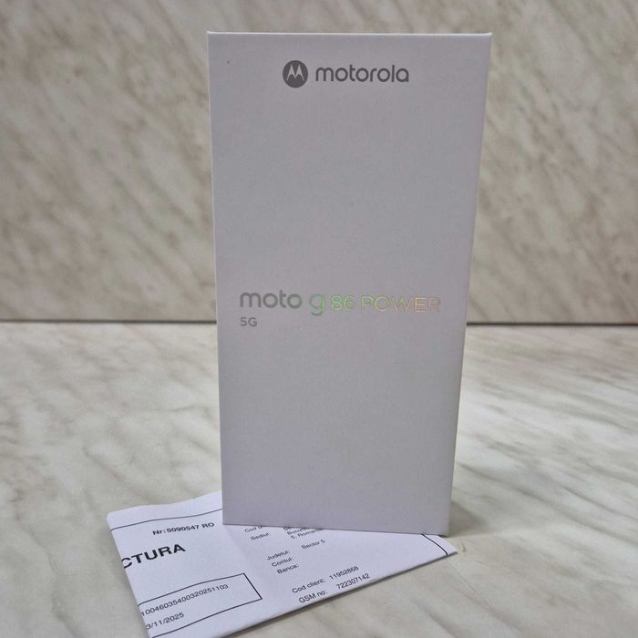 Telefon Motorola Moto G 86 Power 256/12gb Albastru Sigilat Zeus 34229