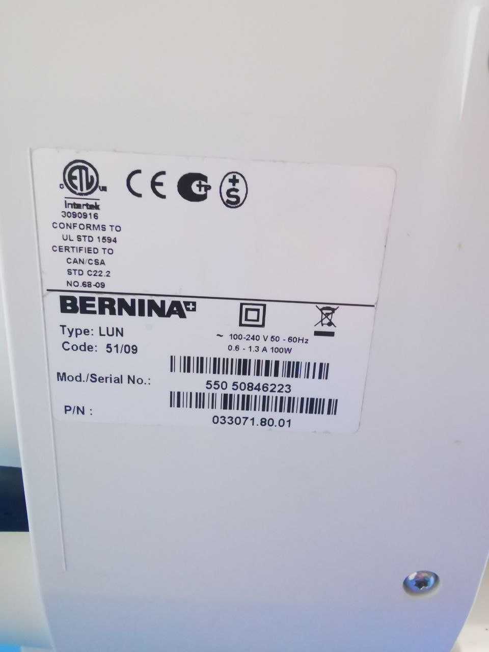 BERNINA B550 QE  компьютерная швейная машинка
