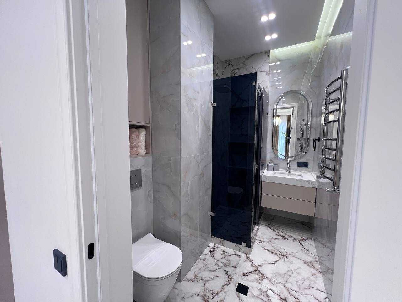 ЖК Mirabad Avenue 3-комн 7/12 80 м² 2 с/у евроремонт меб/тех Boshch