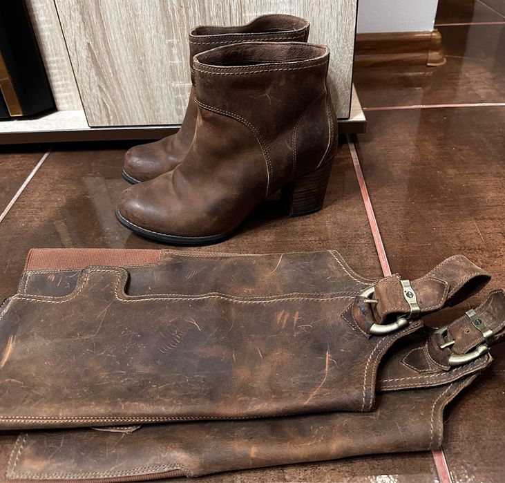 Vand cizme din piele