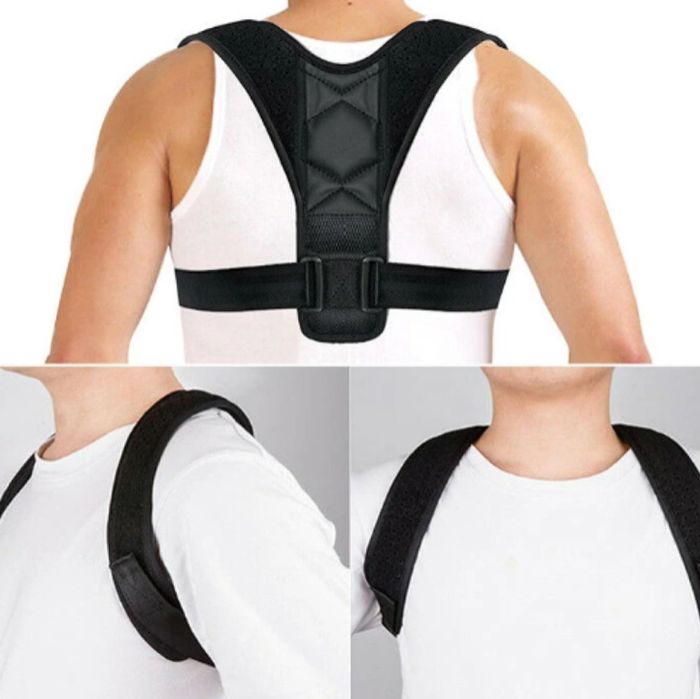 Регулируем колан за коригиране на стойката подходящ за мъже и жени