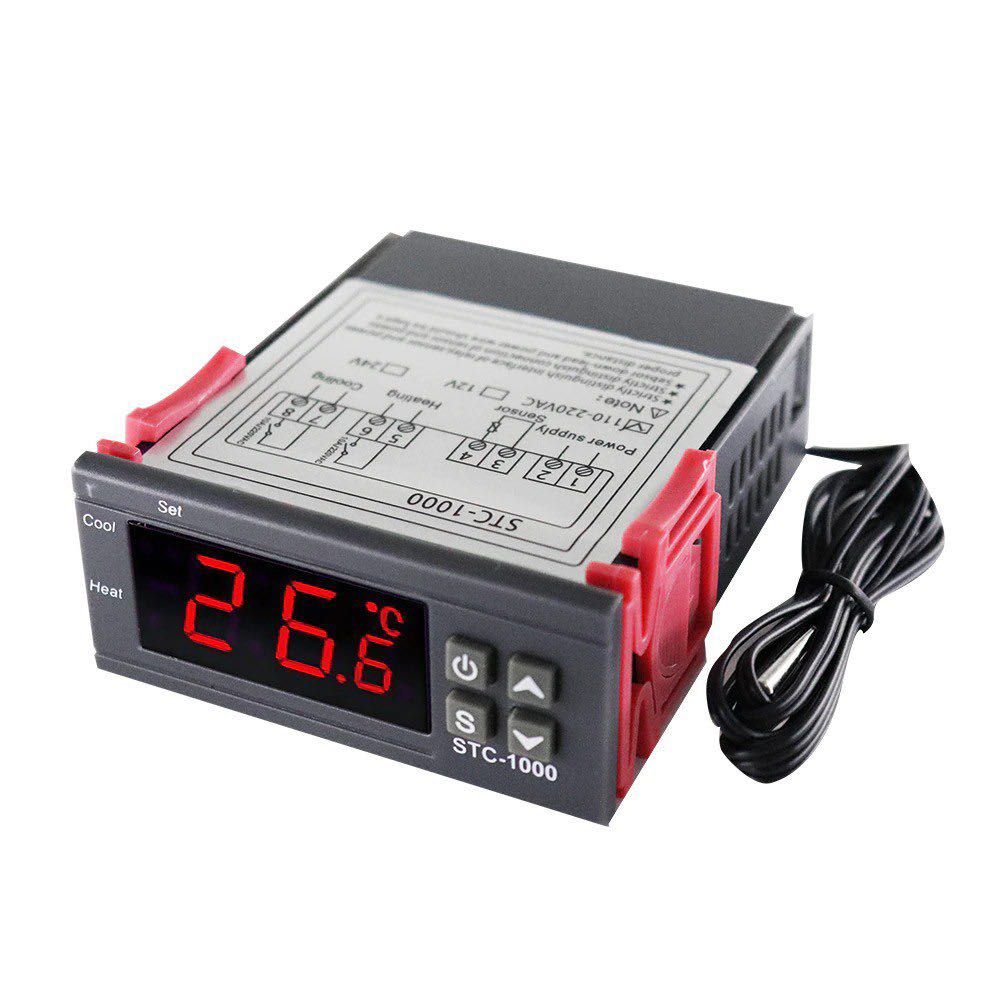 Termostat controler temperatura cu doua relee 10A 220 Volti STC-1000