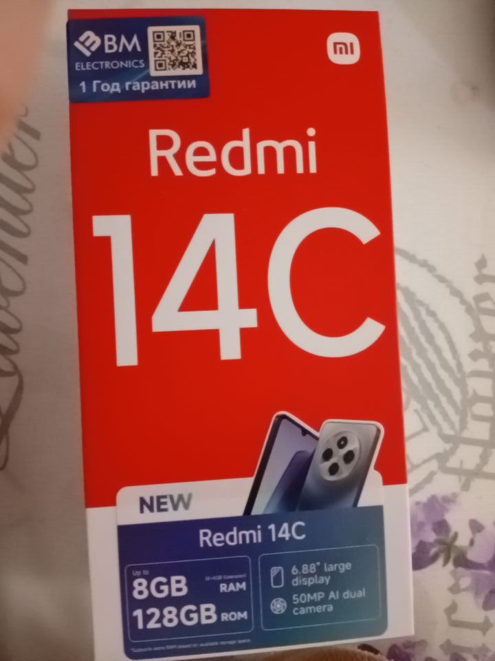 REDMI NOT 14 C sotiladi holat idyal qirilgan joyi yo iwlawi aloo