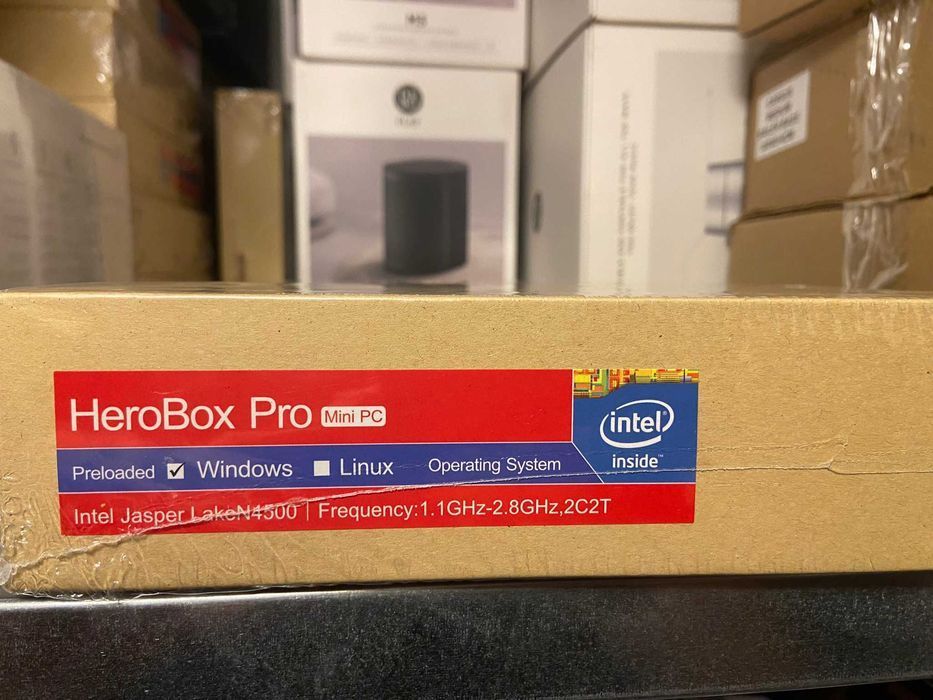 MiniPC Chuwi Herobox Pro N4500 Windows 10 8GB 256GB SSD | SIGILAT