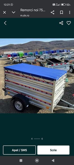 Remorci si platforme ALTA premium 750 kg - 3500 kg