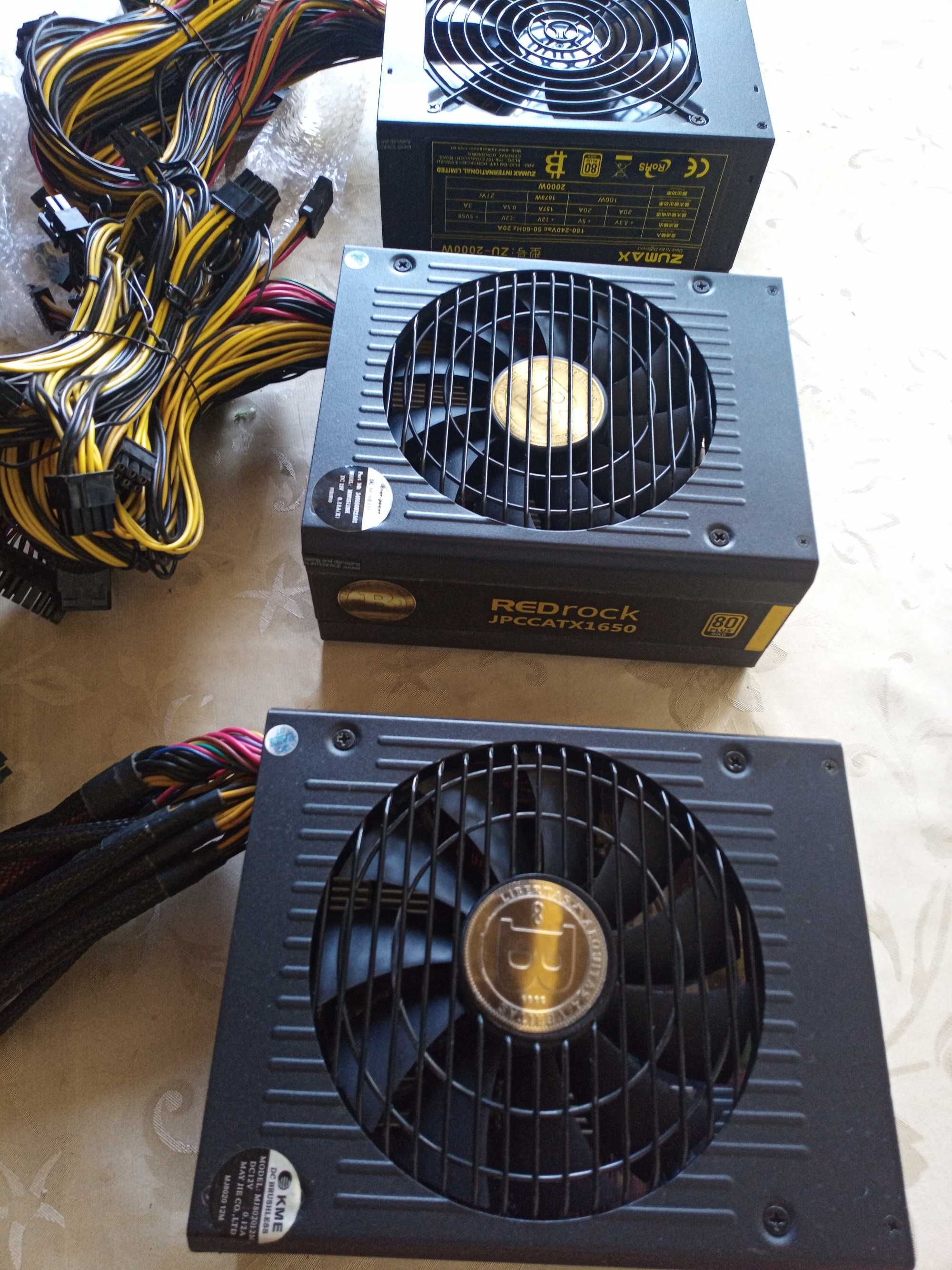 Блок питания 1650W 80Gold. Original